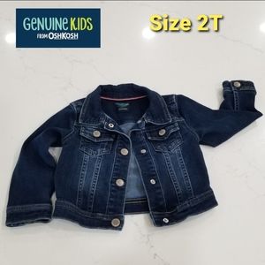 Jean Jacket Genuine Kids 2t Girl 